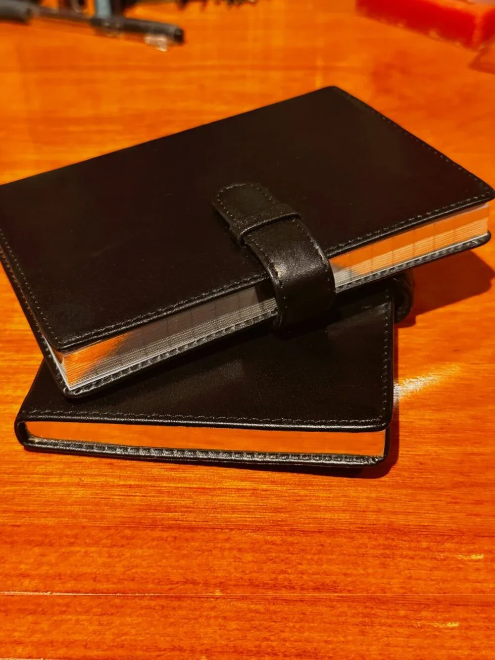 VINTAGE BANANA REPUBLIC GENUINE LEATHER JOURNALS (2) - NWOT